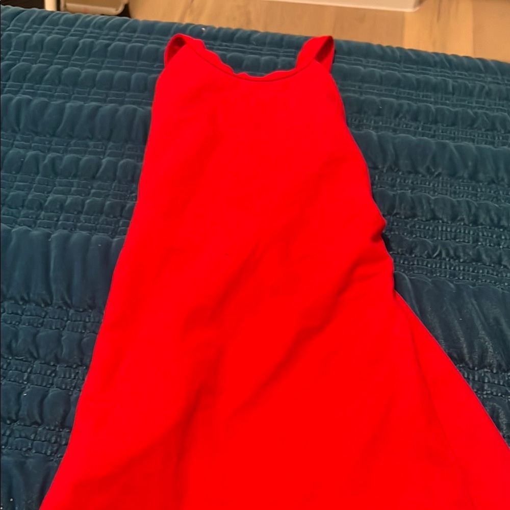 lululemon athletica Red Tank Top